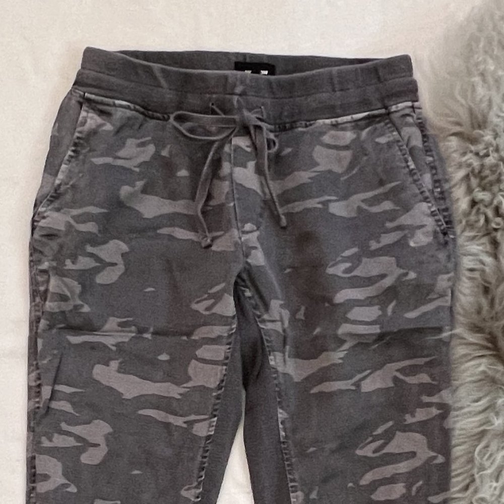 Monrow Soft Drape Camouflage Printed Jogger - image 3